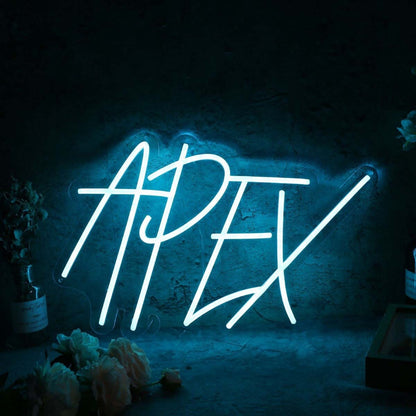 Apex Blue Led Neon Sign - Shineneon