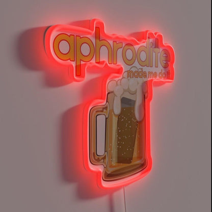 Aphrodite Made Me Do It Rgb Led Neon Sign - Shineneon