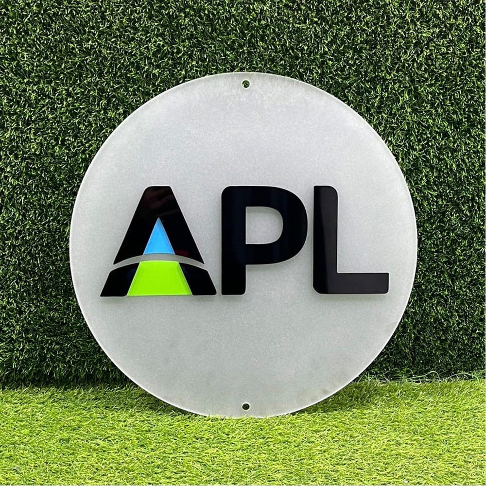 Apl Acrylic Business Logo Sign