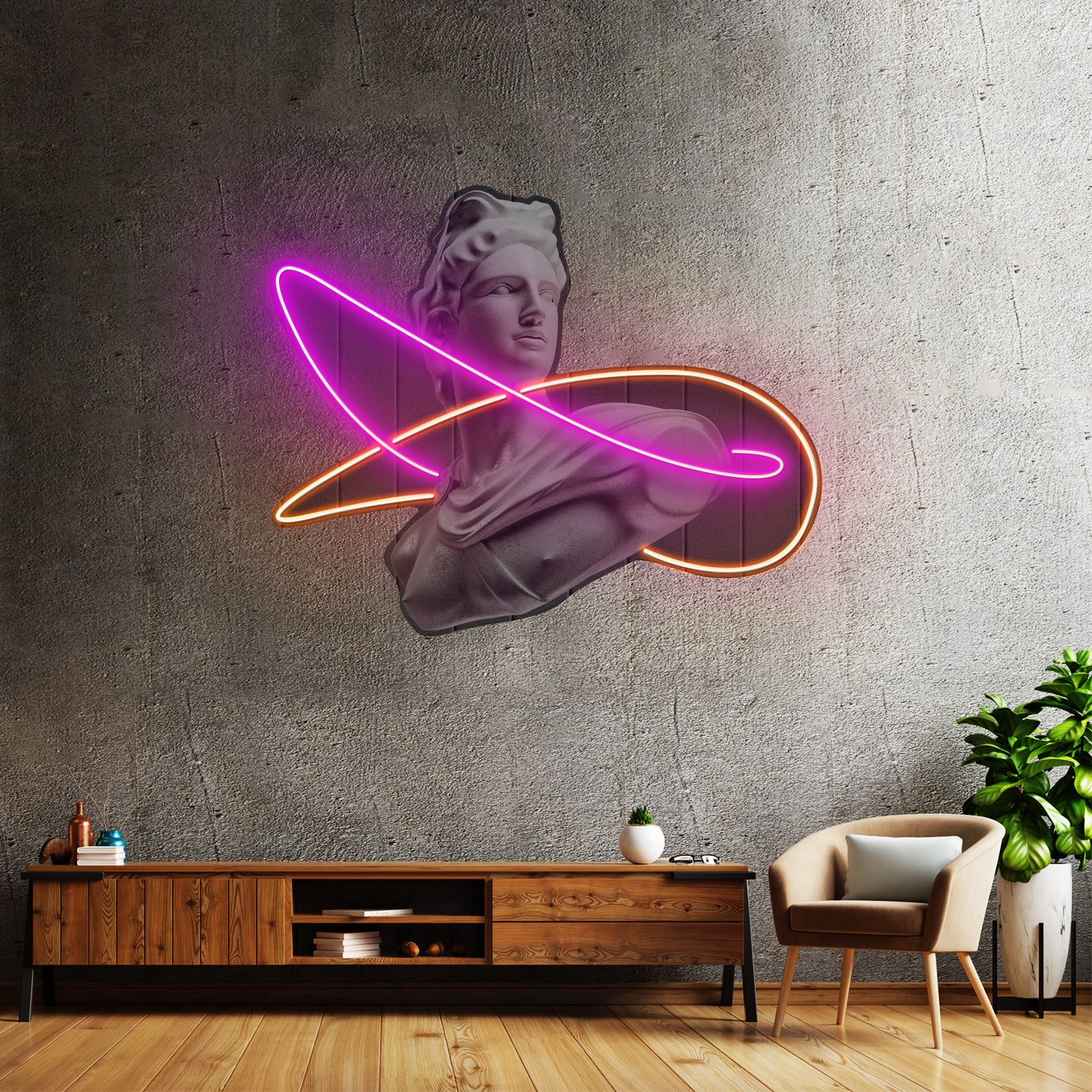 Apollo Custom Led Signs Artwork For Sale - LED neon sign view 6
