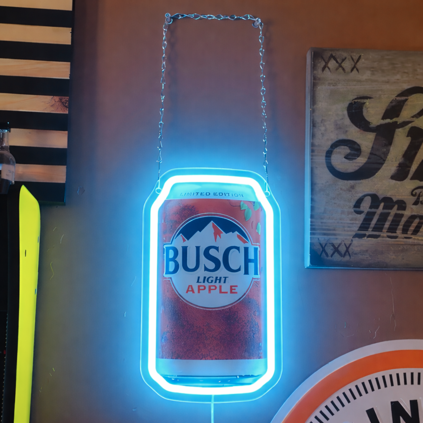 USB Beer Neon Sign 4 Flavor LED Wall Light for Man Cave
