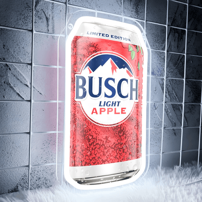 Apple Beer Can USB LED Neon Sign Beer Can for Man Cave Bar Garage Party - Shineneon