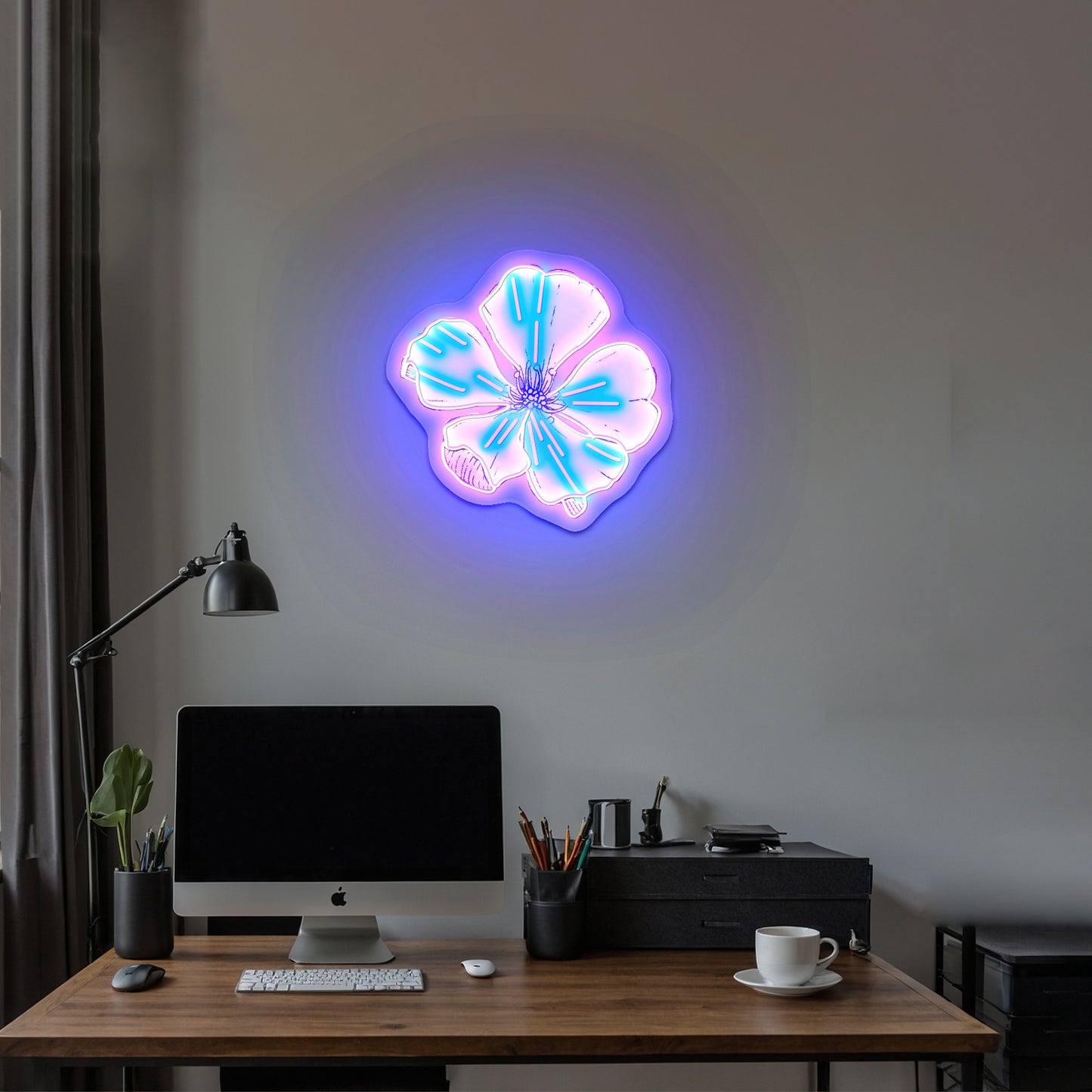 Apple Blossom Neon Signs For Home Decor