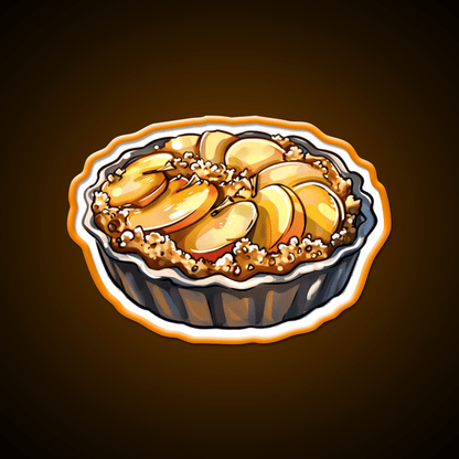 Apple Crumble Snack Food Led Neon Sign Rgb Color - Shineneon