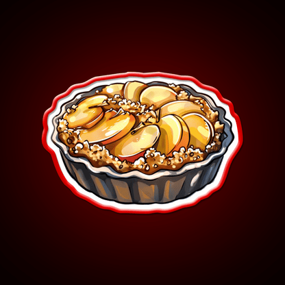 Apple Crumble Snack Food Led Neon Sign Rgb Color - Shineneon