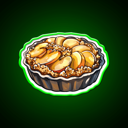 Apple Crumble Snack Food Led Neon Sign Rgb Color - Shineneon