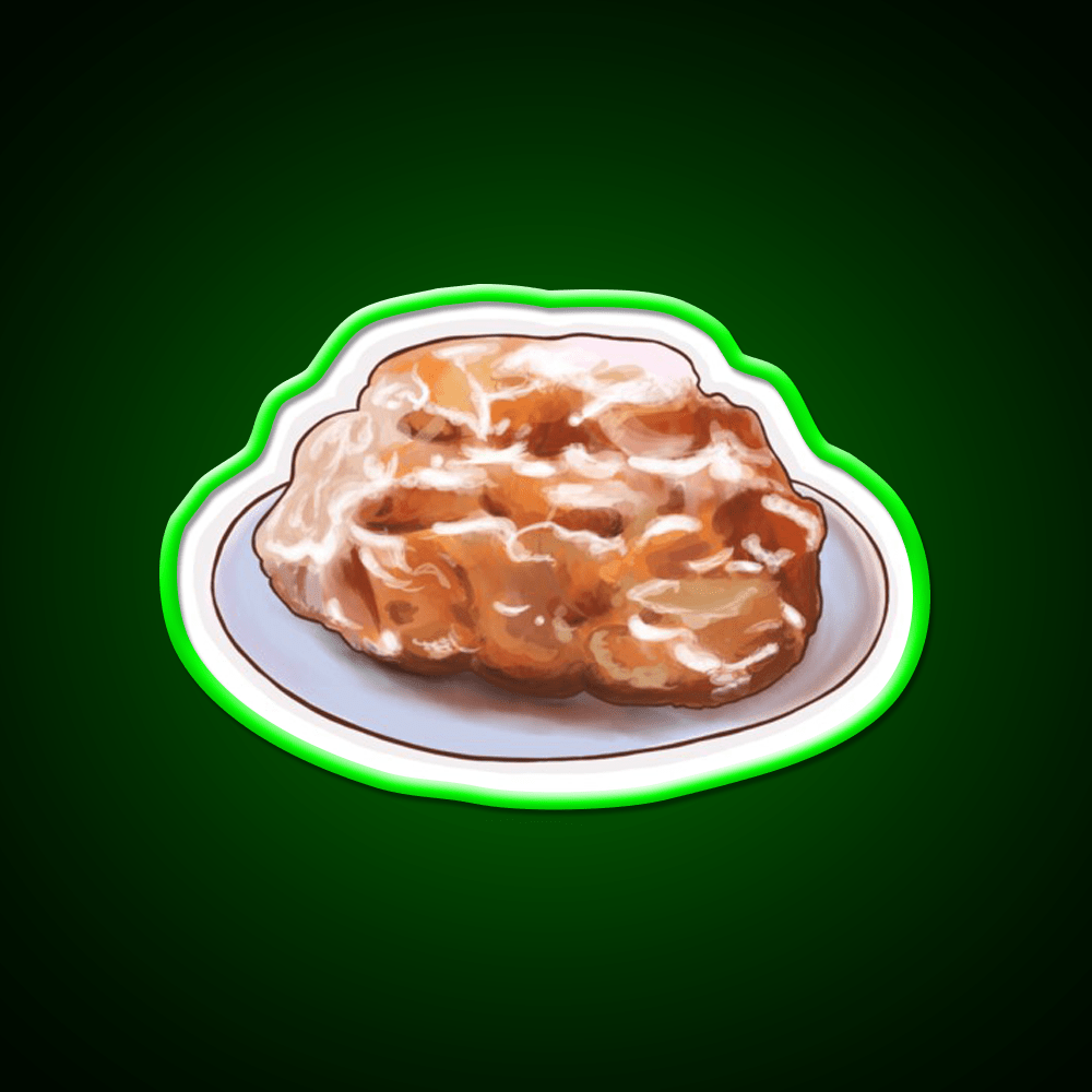 Apple Fritter Snack Food Led Neon Sign Rgb Color - Shineneon