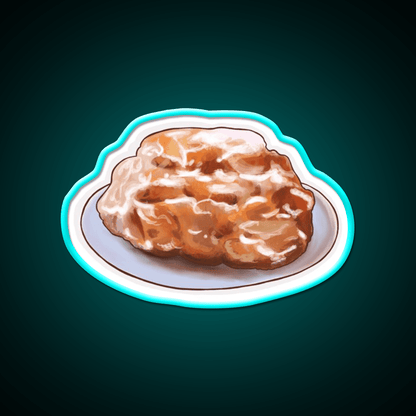 Apple Fritter Snack Food Led Neon Sign Rgb Color - Shineneon