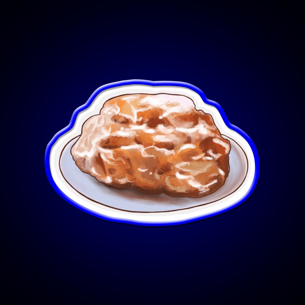 Apple Fritter Snack Food Led Neon Sign Rgb Color - Shineneon