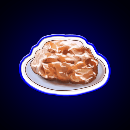 Apple Fritter Snack Food Led Neon Sign Rgb Color - Shineneon