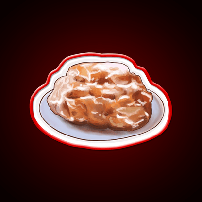 Apple Fritter Snack Food Led Neon Sign Rgb Color - Shineneon