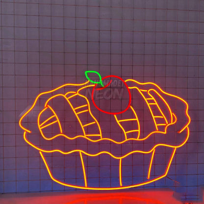 Apple Pie Led Neon Sign Cake Food Led Light Decor | Shineneon