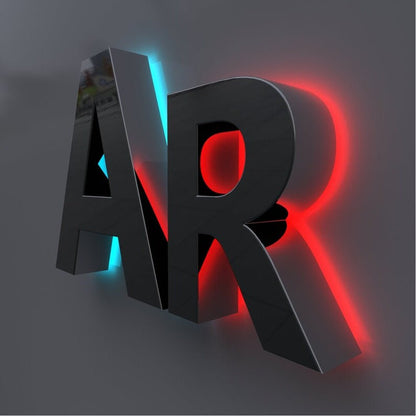 Ar 3D Backlit Channel Letters Led Light Sign - Shineneon