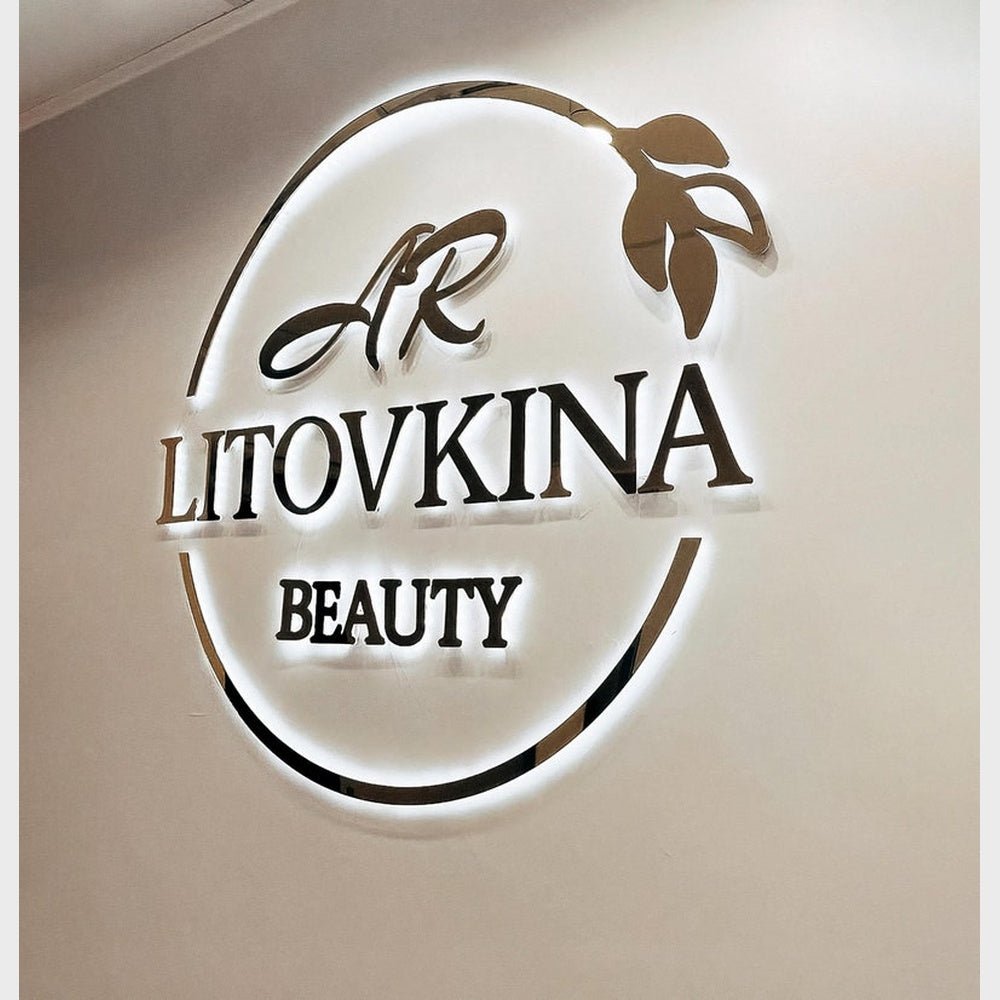Ar Litovkina Beauty 3D Backlit Channel Letters Led Light Sign - Shineneon