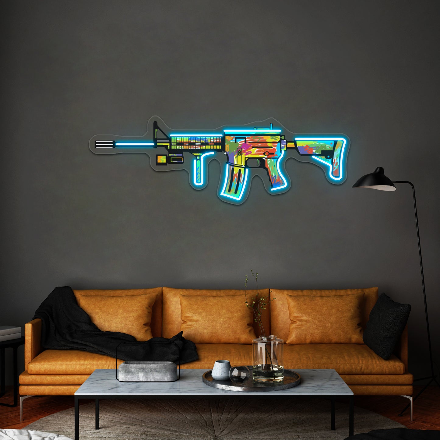 Ar15 Expression Wall Artwork Neon Signs