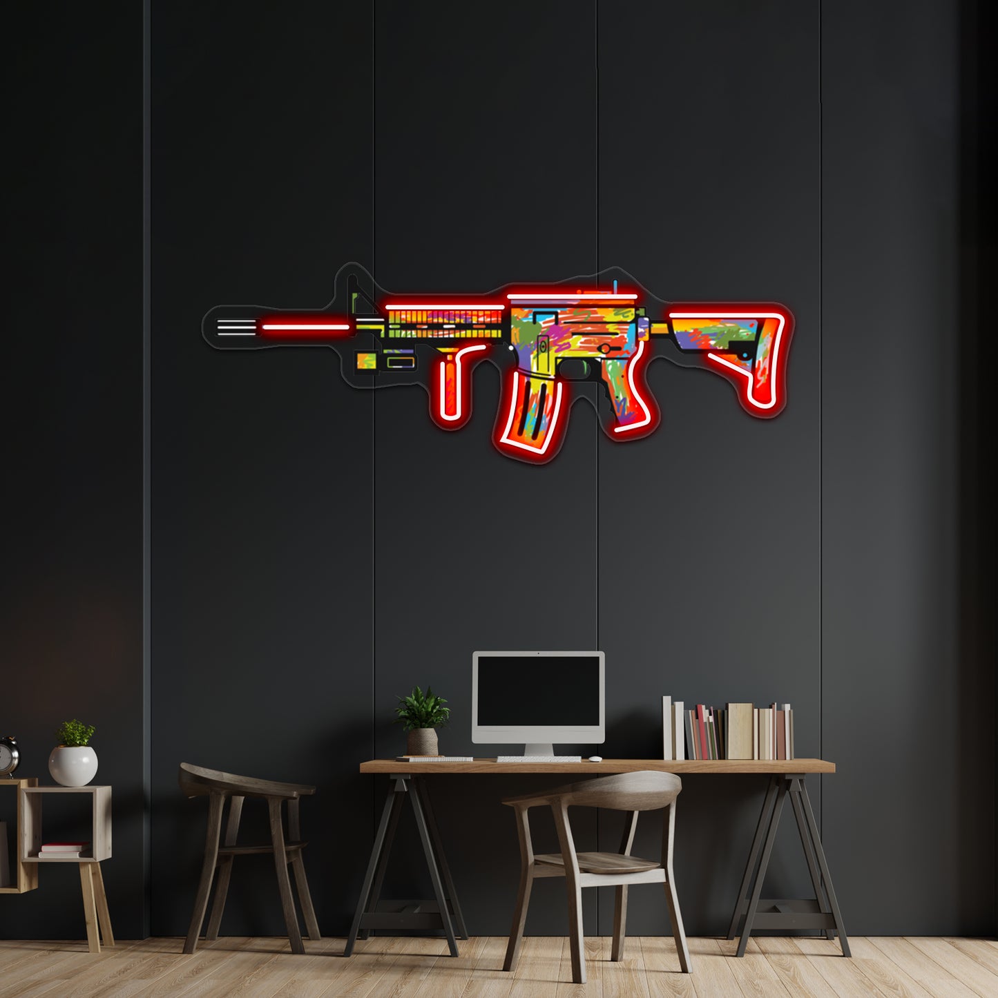 Ar15 Expression Wall Artwork Neon Signs