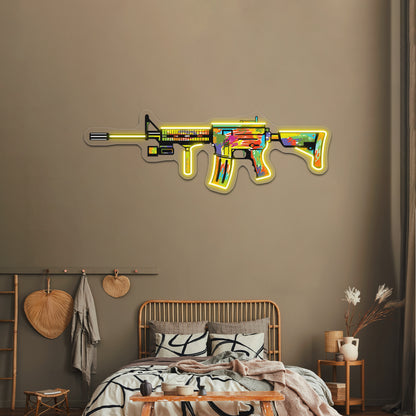 Ar15 Expression Wall Artwork Neon Signs