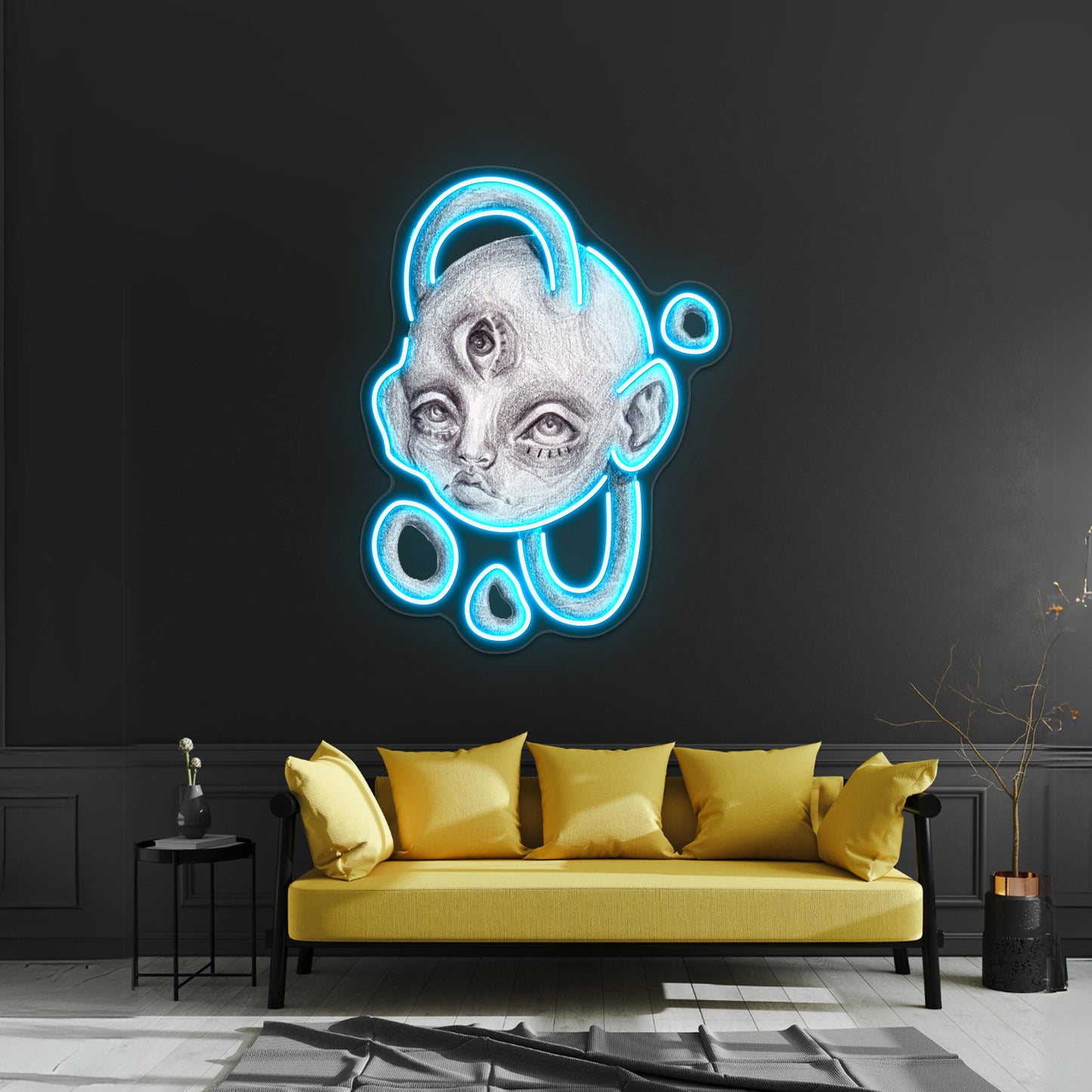 Arc Head Wall Artwork Neon Signs