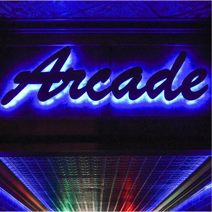Arcade 3D Backlit Channel Letters Led Light Sign