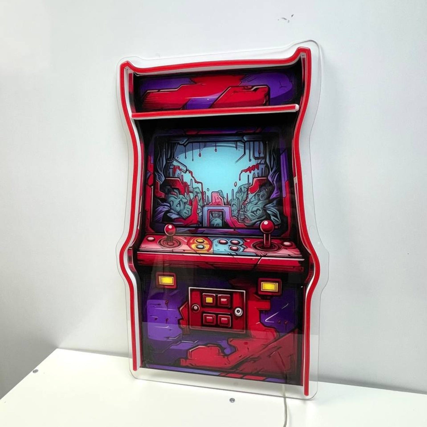 Arcade Game Machine Acrylic Led Sign | Shineneon
