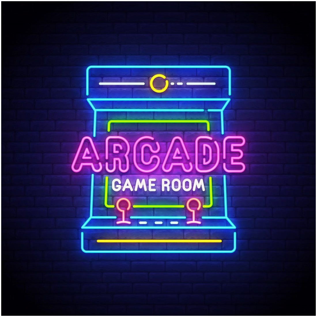 Arcade Game Room Led Sign Business Neon Sign