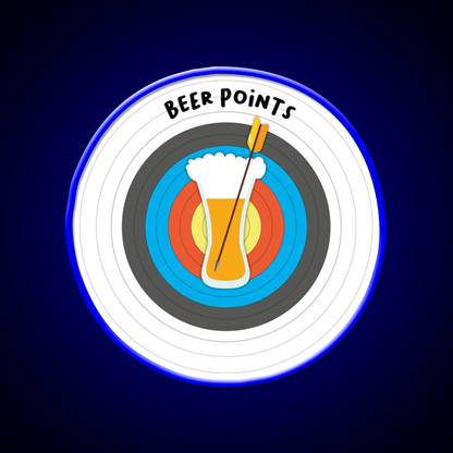 Archery And Beer Gift Idea Humor Archer Beer Bar Decor Led Neon Sign Rgb Color - LED neon sign view 5