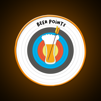 Archery And Beer Gift Idea Humor Archer Beer Bar Decor Led Neon Sign Rgb Color - LED neon sign view 6