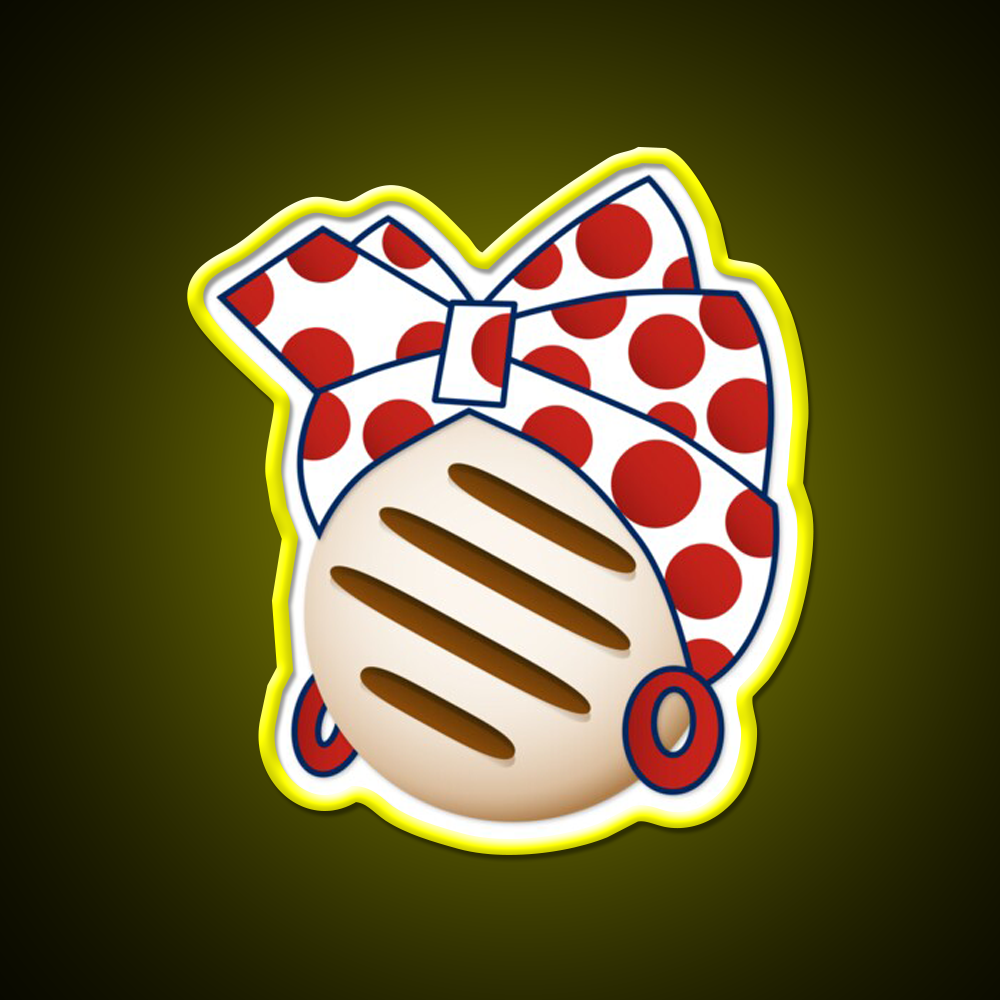 Arepa Negrita Venezuela Fast Food Led Neon Sign For Burger Place Rgb Color