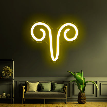 Aries Neon Sign Led Cheap Custom Neon Signs