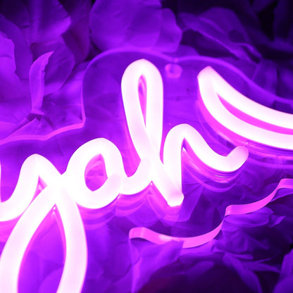 Ariyah Purple Led Neon Sign - Shineneon
