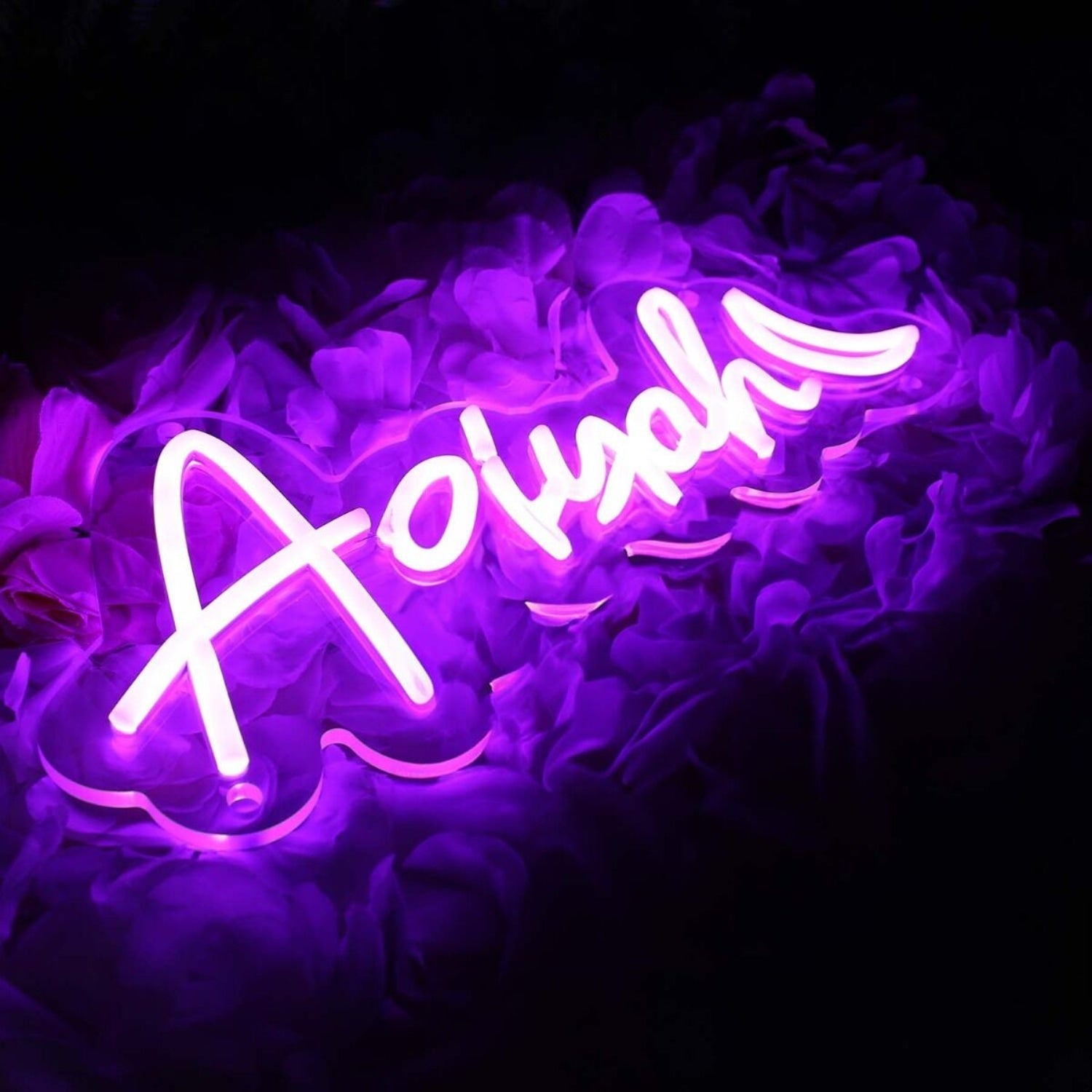 Ariyah Purple Led Neon Sign - Shineneon