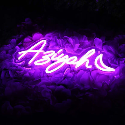 Ariyah Purple Led Neon Sign - Shineneon