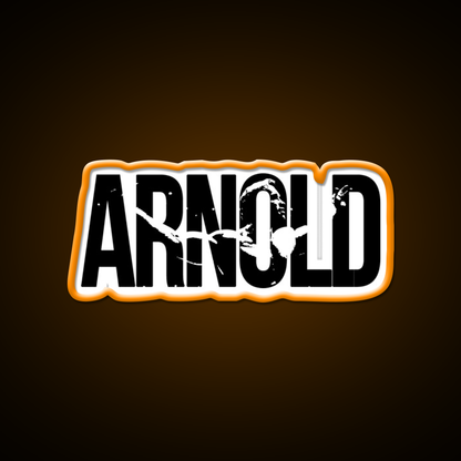 Arnold Schwarzenegger Bodybuilding Mr Olympia Gym Fitness Led Neon Sign Rgb Color - LED neon sign view 6