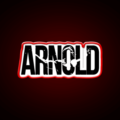 Arnold Schwarzenegger Bodybuilding Mr Olympia Gym Fitness Led Neon Sign Rgb Color - Shineneon