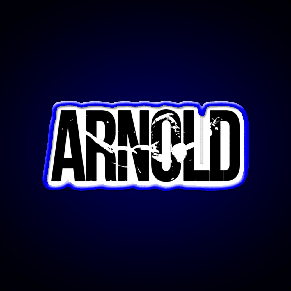 Arnold Schwarzenegger Bodybuilding Mr Olympia Gym Fitness Led Neon Sign Rgb Color - Shineneon