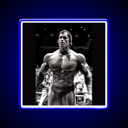 Arnold Schwarzenegger Gym Fitness Led Neon Sign Rgb Color