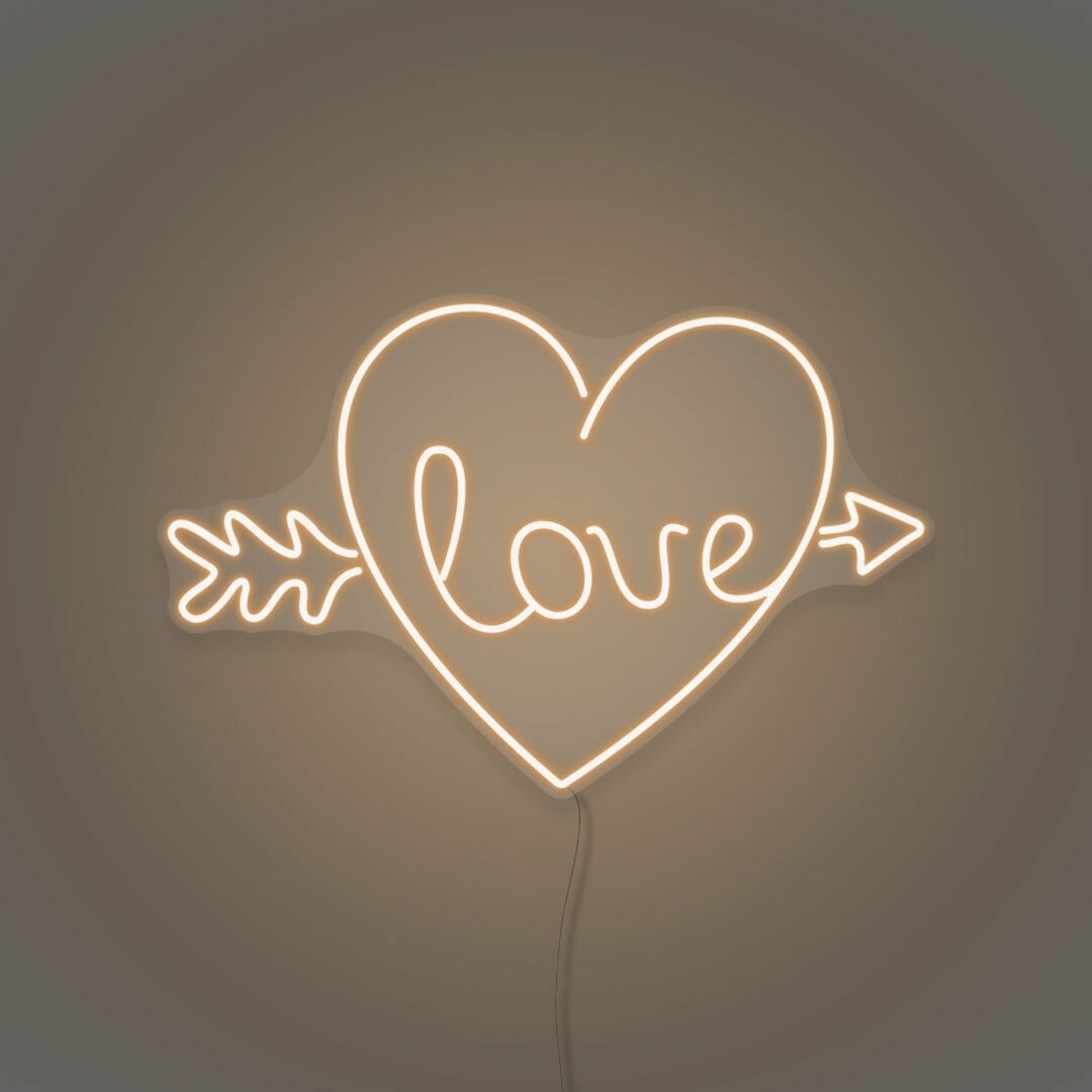 Arrow Heart Love Custom Neon Sign | Shineneon