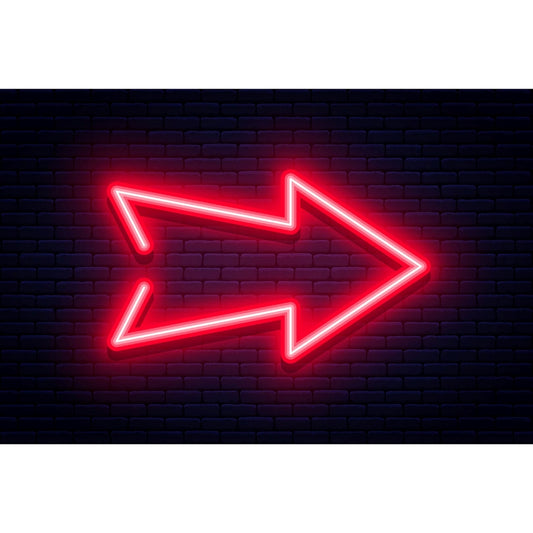 Arrow Led Sign Business Neon Signs Wall Art