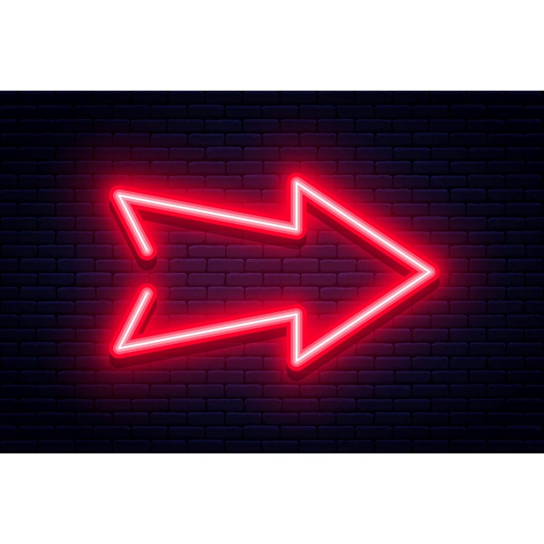 Arrow Led Sign Business Neon Signs Wall Art - Shineneon