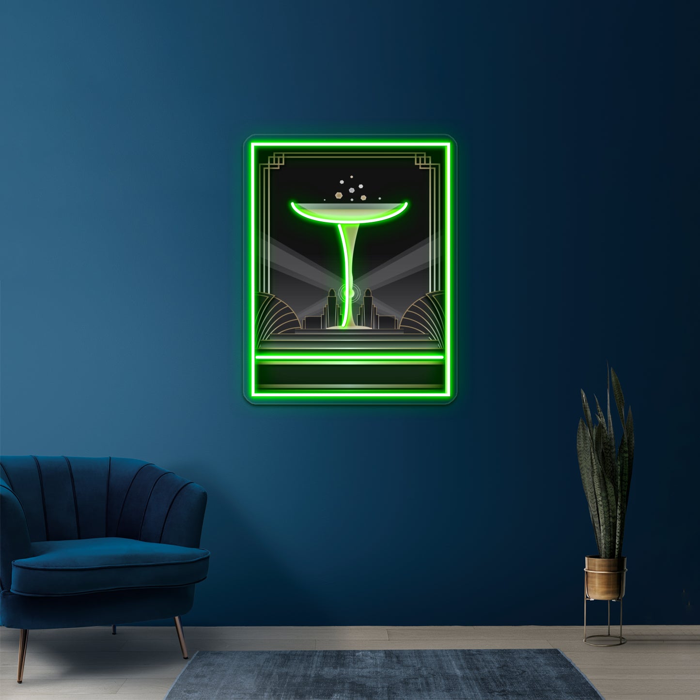 Art Deco Design Vi Wall Artwork Neon Signs