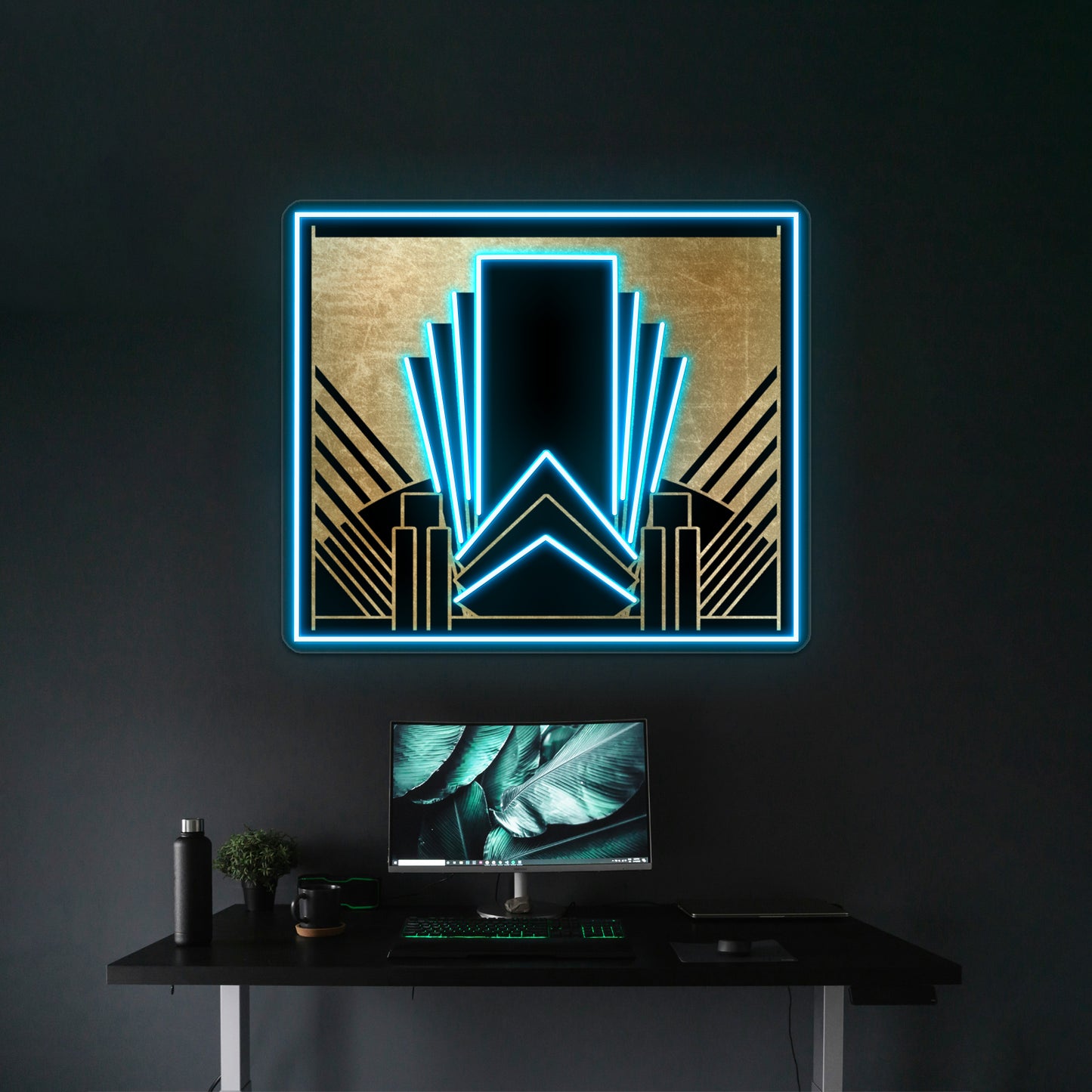 Art Deco Design Wall Artwork Neon Signs