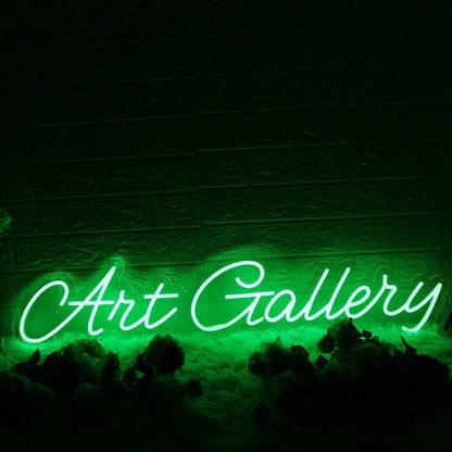 Art Gallery Green Led Neon Sign - Shineneon