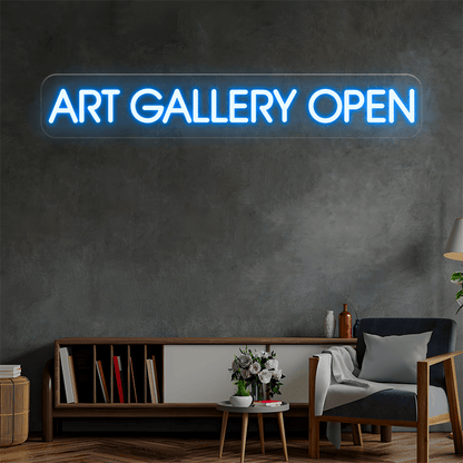 ART GALLERY OPEN Custom Neon Sign - Shineneon
