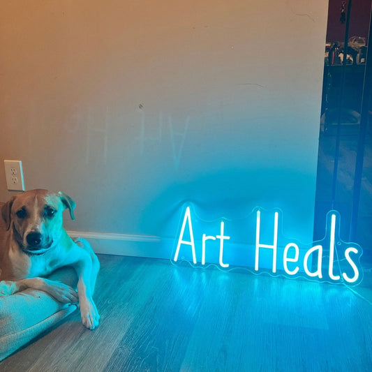 Art Heals Led Sign Business Neon Sign