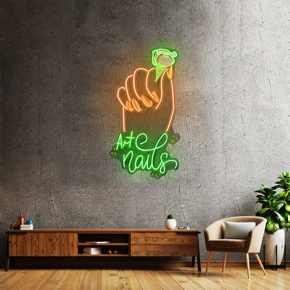 Art Nail Led Neon Sign Light Custom Led Signs - Shineneon