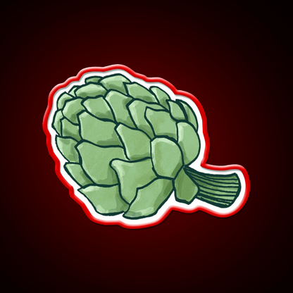 Artichoke Snack Food Led Neon Sign Rgb Color - Shineneon