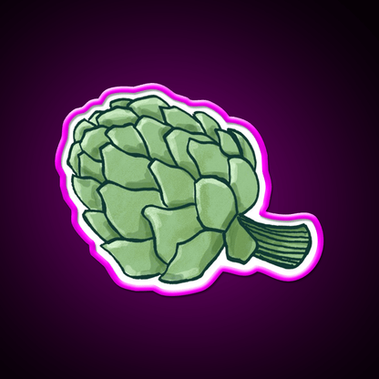 Artichoke Snack Food Led Neon Sign Rgb Color - Shineneon