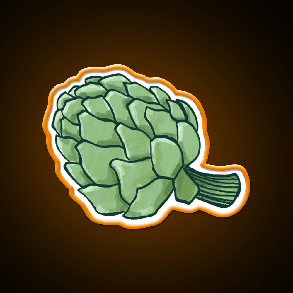 Artichoke Snack Food Led Neon Sign Rgb Color - Shineneon