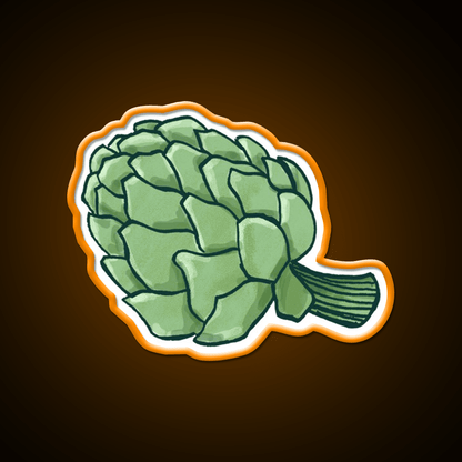 Artichoke Snack Food Led Neon Sign Rgb Color - Shineneon