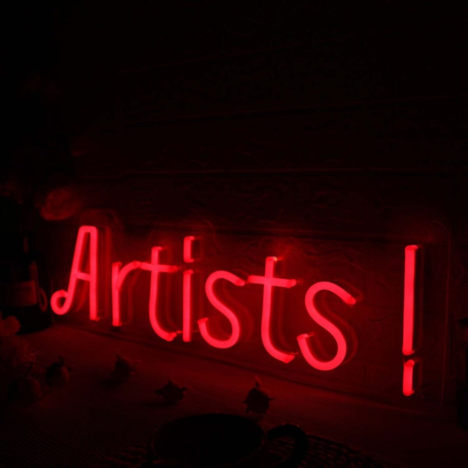 Artists Red Led Neon Sign - Shineneon